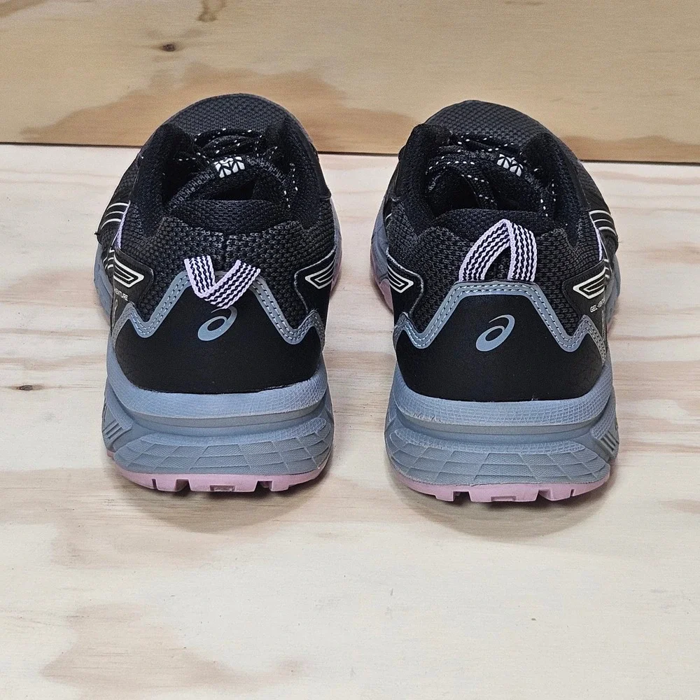 ASICS Gel-Venture 8 Womens Trail Running Shoes Black Purple 1012A708 Size 7.5